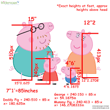Check spelling or type a new query. I Calculated The Heights Of The Peppa Pig Family Members Relative To 7 1 Peppa Dankmemes