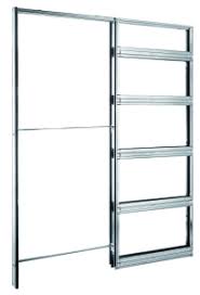 Chassis Premonte 83 Eclisse Cloison 95mm Pour Porte Coulissante Envain Materiaux