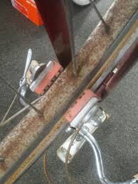 Here's an easy idea that practically costs chump change. Removing Rust From Rims And Spokes Bike Forums
