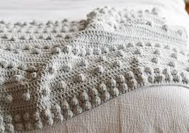 If your instructions don't tell you how big to make. Luxe Bobbles Crochet Throw Blanket Pattern Mama In A Stitch