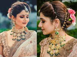 This indian bridal hairstyle is badass and stunning at the same time. Dulhan Hairstyles 25 New Wedding Hairstyles For Indian Brides