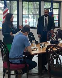 Commissioner Lesley Briones joined @repalgreen at his annual Unity  Breakfast today. When we stand together, our communities grow stronger!  #Unity #HCPrecinct4