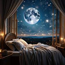 Сказочная ночи- доброй ночи, луна, …» — создано в Шедевруме