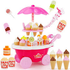 We love hearing from you. Buy Toyshine Ice Cream Kitchen Play Cart Kitchen Set Toy With Lights And Music Small Online At Low Prices In India Amazon In