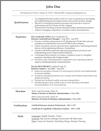Business Analyst Resume Sample Buildaresumetips Business Analyst Resume Business Analyst Analyst