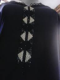 جلابة باللون الأسود رائعة من المعلمة Ome Soufian Fashion Fashion Dresses Caftan