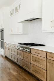 Hampton bay hampton medium oak raised panel stock assembled sink base kitchen cabinet (36 in. Amazing Painted Kitchen Cabinets Two Tone Design Ideas 11 Kitchen Design Kitchen Renovation Painting Kitchen Cabinets