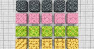 All glazed terracotta patterns 1.1.0 creative. Common Terracotta Patterns Imgur Minecraft Designs Terracotta Pattern Minecraft