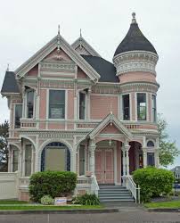 Eureka Is A Fairly Large City In Northern California Noted For Its Fine Collection Of Old Victoria Victorian Homes Exterior Old Victorian Homes Victorian Homes