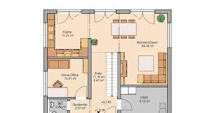 Stadtvilla Signus Von Kern Haus Herrlicher Blick In Den Garten Haus Grundriss Haus Grundriss Einfamilienhaus