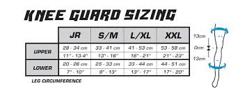 Interpretive Knee Size Chart 2019