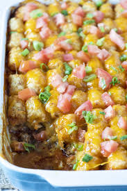 How to make taco tater tot casserole. Cheesy Delicious Taco Tater Tot Casserole Adventures Of Mel