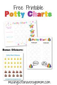 It is not uncommon for a kid who has been working with the potty effectively for a couple of days to say that he desires to reuse diapers. Musings Of An Average Mom Free Printable Potty Training Charts