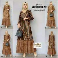 Jadikan pakaian batik untuk pria tersebut menjadi busana favoritmu untuk baju sehari hari. Jual Gamis Batik Kerja Model Desain Terbaru Harga August 2021