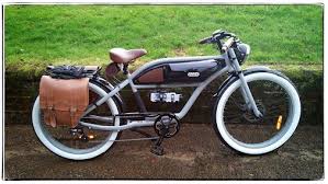 Grease Vintage Design Bike Fully Equipped Beach Cruiser Bicycle Custom Bicycle Cruiser Bike