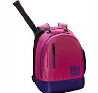 Tennisrucksack Wilson Youth Backpack Pink Purple