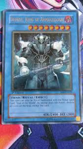 Talkgold knows how to save money. Demise King Of Armageddon Ultimate Rare 1st Ed Demise King Of Armageddon Utr Shadow Of Infinity Yugioh Online Gaming Store For Cards Miniatures Singles Packs Booster Boxes