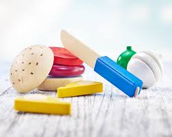 Same day delivery 7 days a week £3.95, or fast store collection. Burger Wooden Toys Selecta