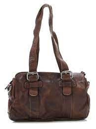 wardow com spikes sparrow dakota handtasche leder chocolate 31 cm handtaschen handtasche leder taschen