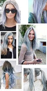 Granny Gray Silver Human Hair Extensions 229 Http Www Sishair Com Sis Hair Virgin Hair Remy Hair Ombre Hai Hair Styles Pastel Hair Ombre Dyed Hair