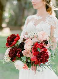 Purple and white wedding bouquet? 52 Gorgeous Fall Wedding Bouquets Martha Stewart