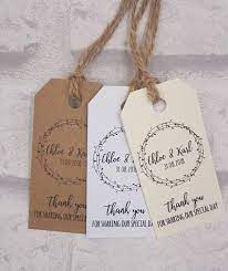 Thank You For Sharing Our Special Day Wedding Favour Tags Favor Labels Personalised Personalized Rustic Wedding Favor Labels Wedding Favor Tags Creative Wedding Favors