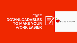 Free Downloadables To Make Your Work Easier Pamela Grow