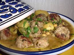 Tajine De Boulettes De Boeuf En Sauce Blanche Epices Et Gourmandises Le Blog De Mariellen Boeuf En Sauce Tajine Recette Tajine Kefta