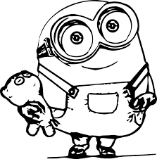Print minion coloring pages for free and color our minion coloring! Pin On Ninos