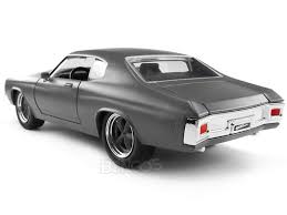 1970 Chevy Chevelle Ss 454 Black Pin En Fast And Furious Model Cars