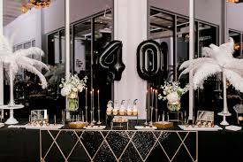 Invitations to your 40th birthday. Kara S Party Ideas Gatsby Inspired 40th Birthday Party Kara S Party Ideas