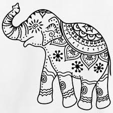 Indian elephant coloring sheet printable sheets. Easy Indian Elephant Coloring Pages Novocom Top