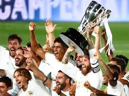 Del rey german dfb pokal mexican liga bbva mx mexican copa mx dutch eredivisie league qualifying concacaf cup uefa european championship qualifying uefa nations league afc dutch eredivisie promotion/relegation playoffs premier league asia trophy emirates cup japanese. Real Madrid Real Madrid Clinch 34th La Liga Title With A Game To Spare Football News Times Of India