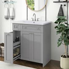 Bathroom Vanities With Storage Cabinet