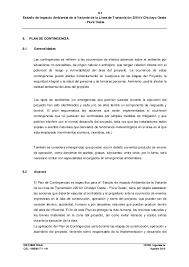 Planes de contingencia y riesgo ambiental ante probable colapso de la presa de relaves. Pdf 8 0 Plan De Contingencia Washington Mescco Puma Academia Edu