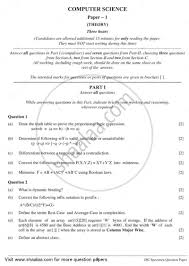 .(python) sample question paper for class 12 cbse computer science python 2020 oswaal cbse sample question papers for class 12 computer science. Computer Science Theory 2010 2011 Isc Commerce Class 12 Question Paper With Pdf Download Shaalaa Com