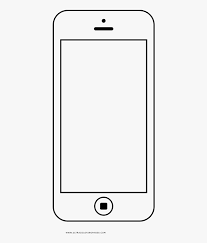 The blank pictures let them … Smartphone Coloring Page Iphone Hd Png Download Transparent Png Image Pngitem