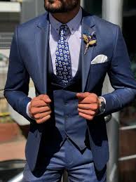 Gino giovanni navy blue formal suit set from baby to teens. Buy Leopard Navy Blue Slim Fit Suit By Gentwith Com With Free Shipping