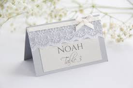 Sample Wedding Placement Cards Romantic Lace Place Cards Etsy In 2020 Wedding Placement Cards Wedding Place Cards Silver Wedding Invitations