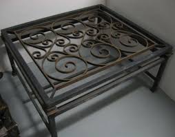 French Wrought Iron Coffee Table Iron Coffee Table Wrought Iron Furniture Wrought Iron Doors
