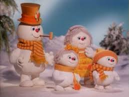 Frosty And Crystal With Kids Millie And Chillie Christmas In July Christmas Pictures Frosty