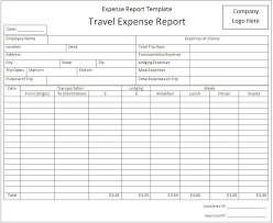 Sample Expense Report Template Report Template Small Business Expenses Templates