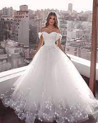 Trending Wedding Dresses Ball Gowns Wedding Bridal Ball Gown Fluffy Wedding Dress