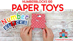 The original format for whitepages was a p. Numberblocks 100 Paper Toy Craft For Kids Fun House Toys Video Analysis Report