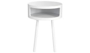 Featuring a unique hourglass design with subtle details, this end table lends an intricate tone that fits into any decor. Buy Habitat Bumble Side Table White Side Tables Argos