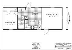 15 ' x 40 ' sqft. 15 Best 14x40 1 Bedroom House Ideas Shed Homes Floor Plans 1 Bedroom House