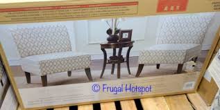 The official costco97.com staff account. Costco Avenue Six 3 Pc Fabric Chair Table Set 279 99