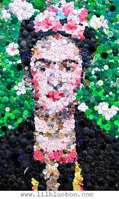 How to Make a Button Art Collage