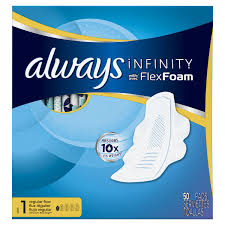 Always Infinity Regular Pads With Wings