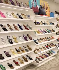Wall Shoe Display Shelves Shoe Store Design Store Design Interior Store Design Boutique